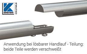 Arlows Edelstahl Flexrohr 4/ 101,6mm Länge 100mm mit Interlock / V2A
